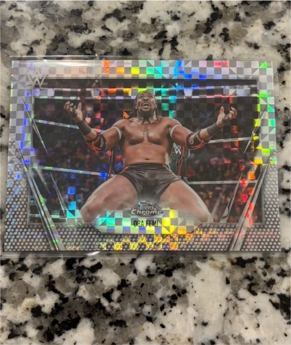 2026 Topps Chrome WWE #120 Oba Femi — front