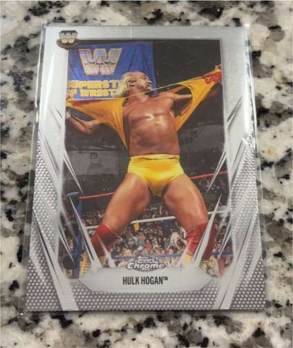 2026 Topps Chrome WWE #25 Hulk Hogan — front