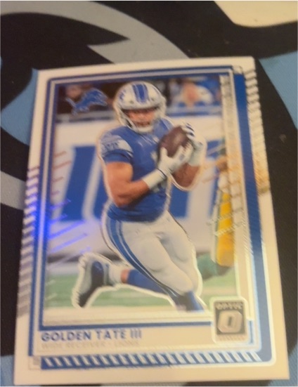 2025 Panini Donruss Optic #124 Golden Tate III — front