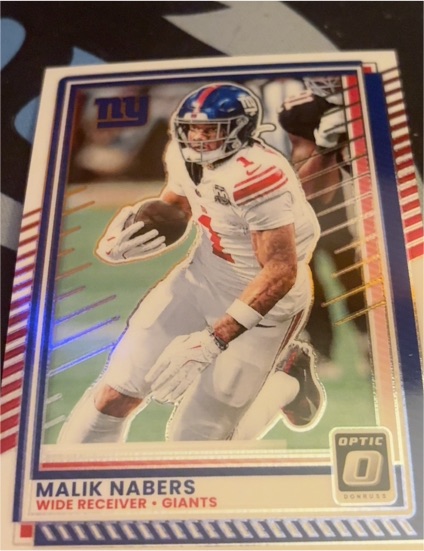 2025 Donruss Optic #182 Malik Nabers — front