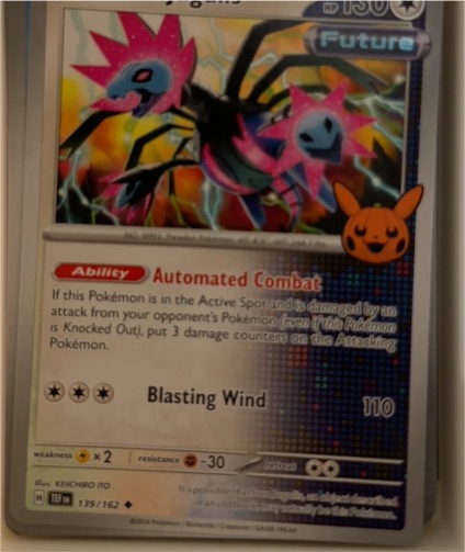 2024 Pokémon TCG Trick or Trade #139 Iron Jugulis — front