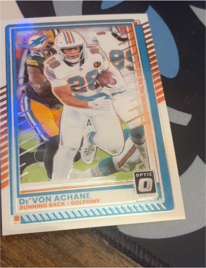 2025 Panini Donruss Optic #86 De'Von Achane — front