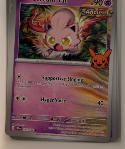 2024 Pokémon Scarlet & Violet Ancient #077 Scream Tail — front