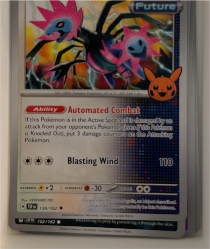 2024 Pokémon TCG Trick or Trade #139 Iron Jugulis — front