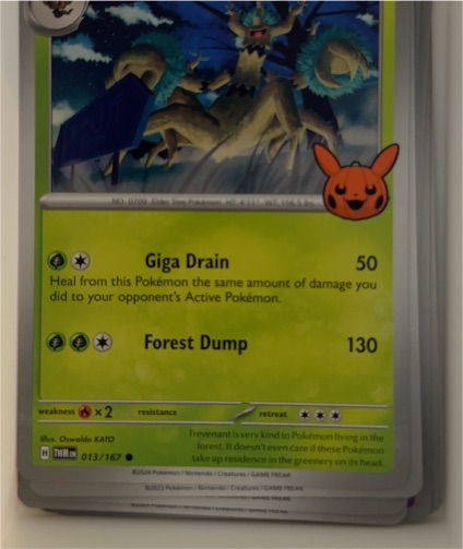 2024 Pokémon TCG Scarlet & Violet SV06 #013 Trevenant — front