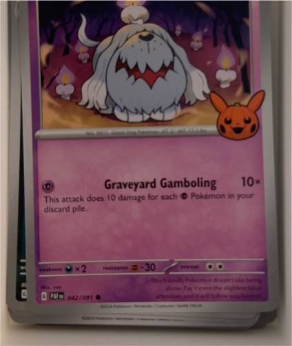 2024 Pokémon Paldean Fates #042 Greavard — front