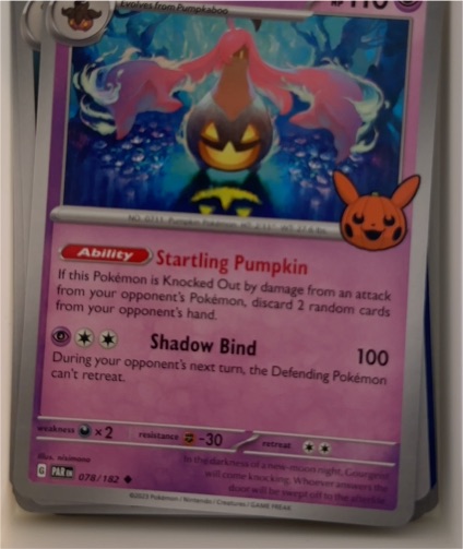 2024 Pokemon Trick or Trade #078 Gourgeist — front