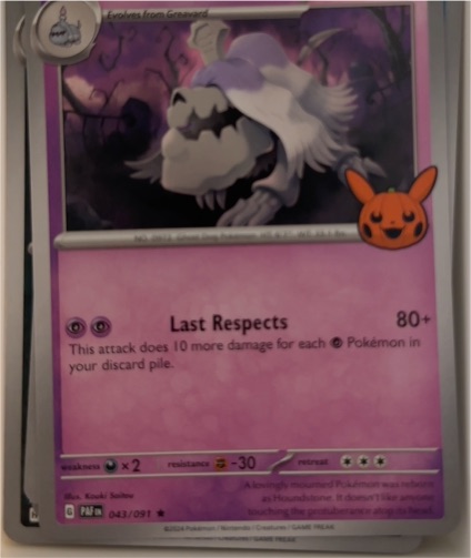 2023 Pokémon Trick or Trade #043 Greavard — front