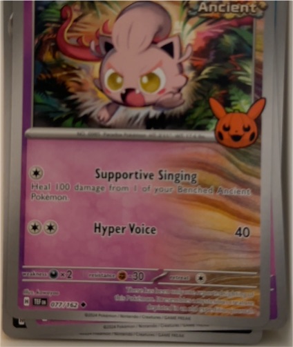 2024 Pokémon Scarlet & Violet Temporal Forces #077 Scream Tail — front