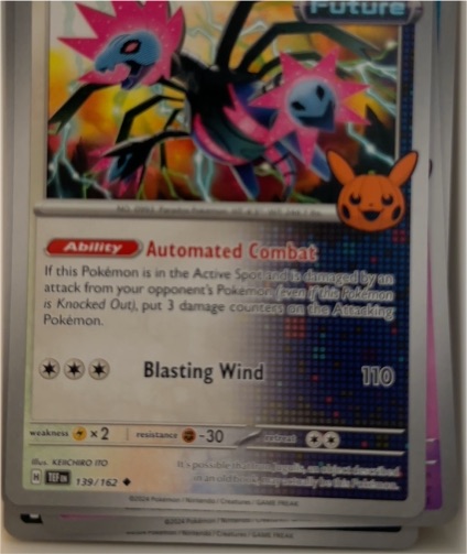 2024 Pokémon Temporal Forces #139 Iron Jugulis — front