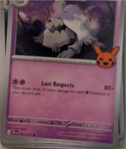 2023 Pokémon Trick or Trade #043 Houndstone — front