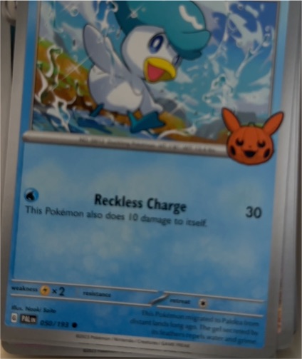 2007 Pokémon Diamond & Pearl #93 Piplup — front