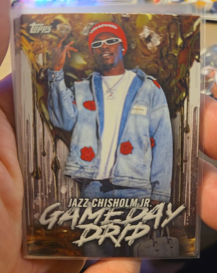 2026 Topps Series 1 Celebration #GD-9 Jazz Chisholm Jr. — front