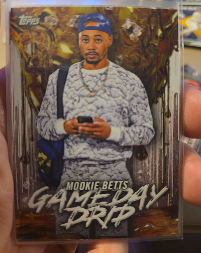 2026 Topps #GD-16 Mookie Betts Gameday Drip — front