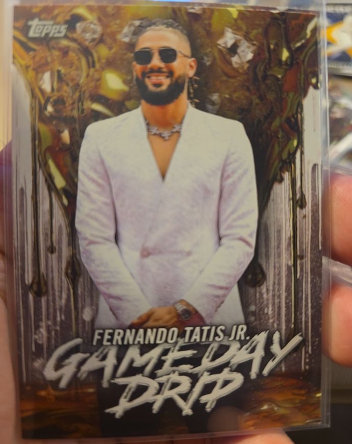 2026 Topps Series 1 Celebration Gameday Drip #GD-8 Fernando Tatís Jr. — front