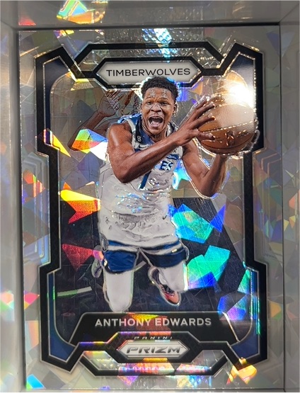 2023-24 Panini Prizm #108 Anthony Edwards — front