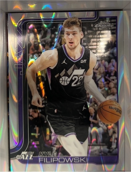 2025-26 Topps Chrome #213 Kyle Filipowski — front