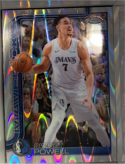 2025-26 Topps Chrome #223 Dwight Powell — front