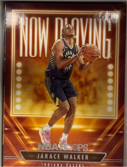 2023-24 Panini NBA Hoops Now Playing #25 Jarace Walker — front