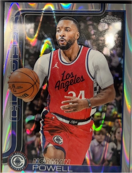 2025-26 Topps Chrome #22 Norman Powell — front