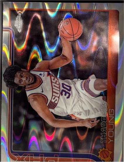 2025-26 Topps Chrome #135 Thaddeus Young — front