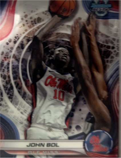 2024-25 Bowman Best University #31 John Bol — front
