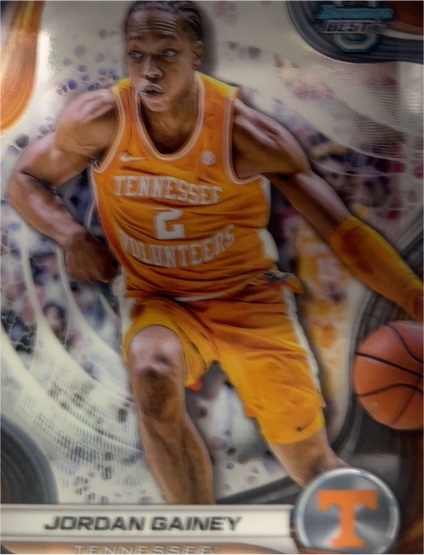 2024-25 Bowman Best University #33 Jordan Gainey — front