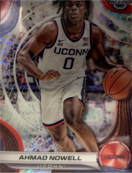 2024-25 Bowman Best University #2 Ahmad Nowell — front