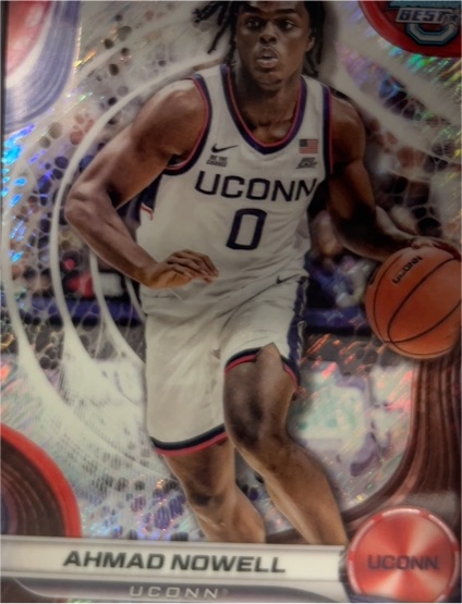2024-25 Bowman Best University #2 Ahmad Nowell — front