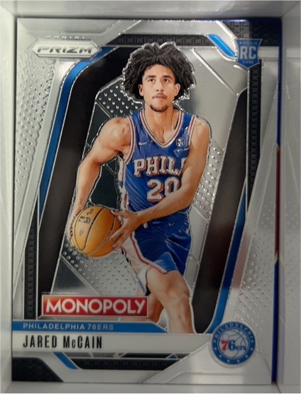 2024-25 Panini Prizm Monopoly #3 Jared McCain — front