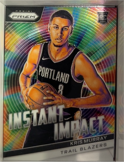 2023-24 Panini Prizm Instant Impact #12 Kris Murray — front