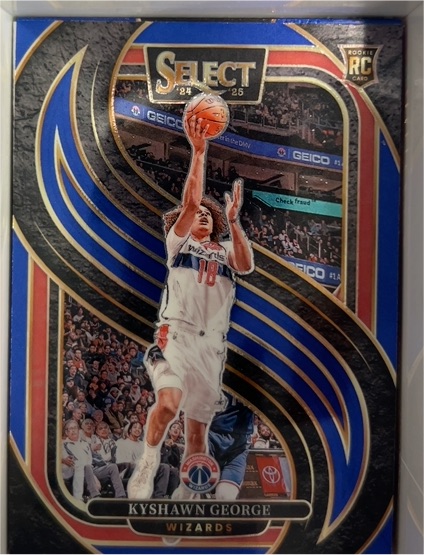 2024-25 Panini Select Premier Level #177 Kyshawn George — front