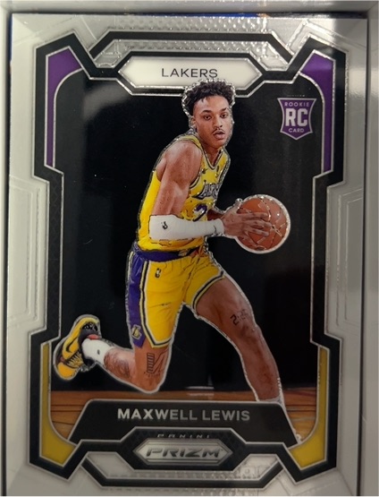 2023-24 Panini Prizm #143 Maxwell Lewis — front