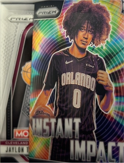 2023-24 Panini Prizm Instant Impact #24 Anthony Black — front