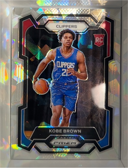 2023-24 Panini Prizm #144 Kobe Brown — front