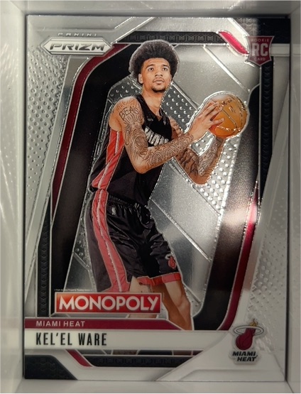 2024-25 Panini Prizm Monopoly #30 Kel'el Ware — front