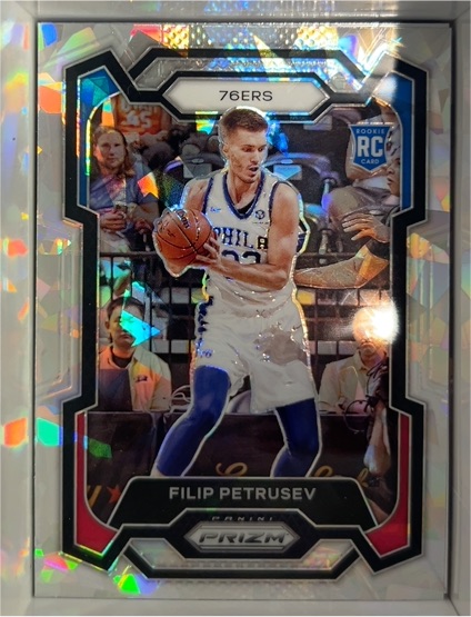 2023-24 Panini Prizm #282 Filip Petrusev — front