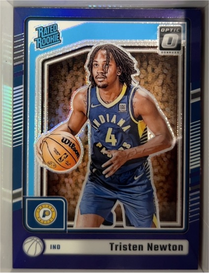 2024-25 Panini Donruss Optic #285 Tristen Newton — front