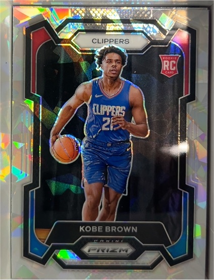 2023-24 Panini Prizm #144 Kobe Brown — front