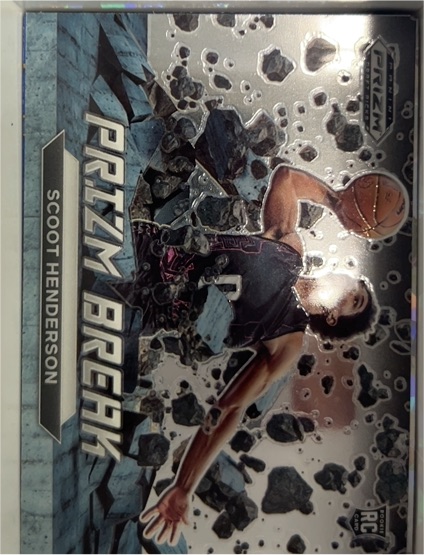 2023 Panini Prizm Draft Picks #20 Scoot Henderson Prizm Break — front