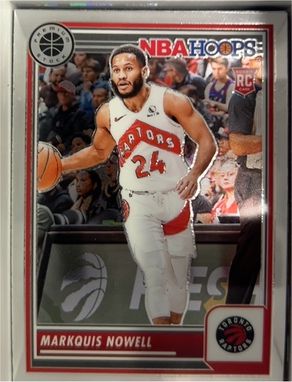 2023-24 Panini NBA Hoops Premium Stock #57 Markquis Nowell — front