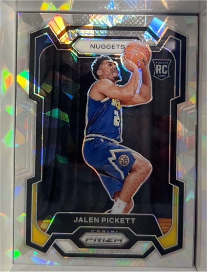 2023-24 Panini Prizm #167 Jalen Pickett — front
