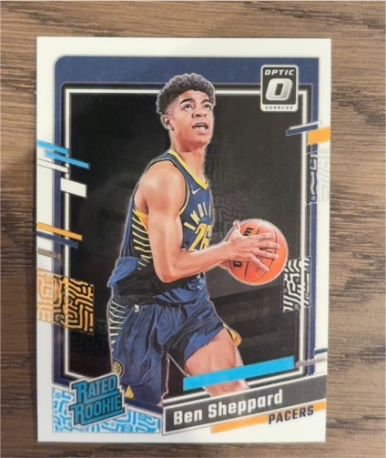 2023-24 Panini Donruss Optic #221 Ben Sheppard — front