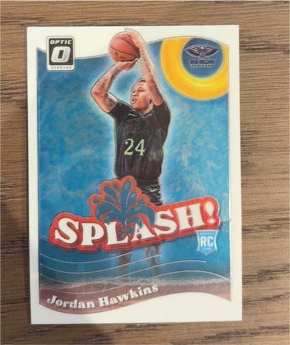 2023-24 Panini Donruss Optic #10 Jordan Hawkins Splash — front