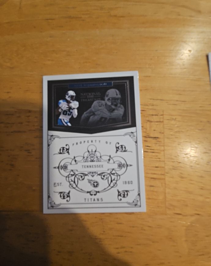 2011 Playoff National Treasures #144 Kenny Britt — front