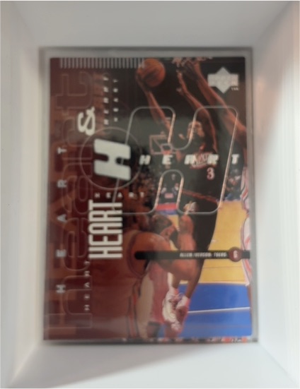 1998 Upper Deck Heart & Soul #119 Allen Iverson — front