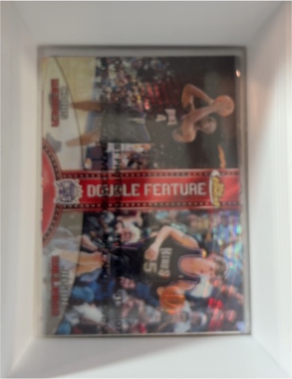 1999-00 Topps Finest Double Feature #DF6 Kevin Garnett Joe Smith — front