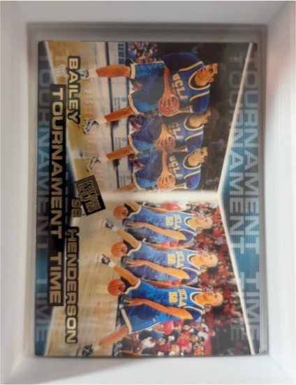 1998 Press Pass #44 Toby Bailey / J.R. Henderson — front