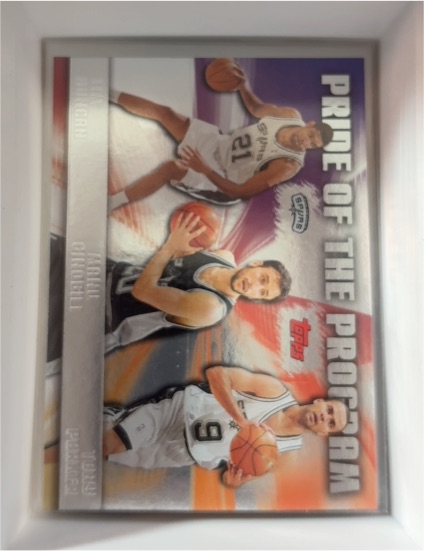 2006-07 Topps #PP10 Tim Duncan / Manu Ginobili / Tony Parker Pride of the Program — front