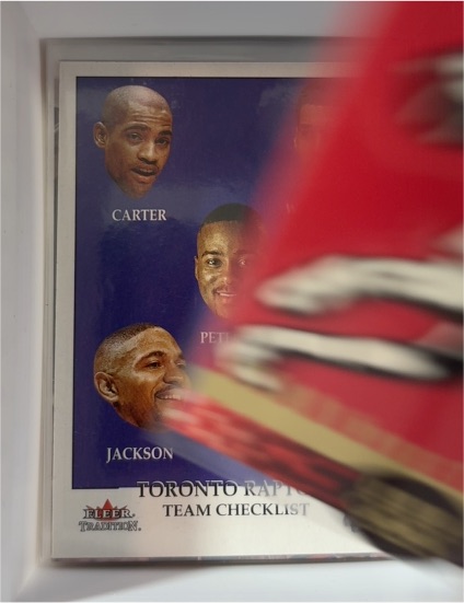 2000-01 Fleer Tradition #300 Toronto Raptors Team Checklist — front